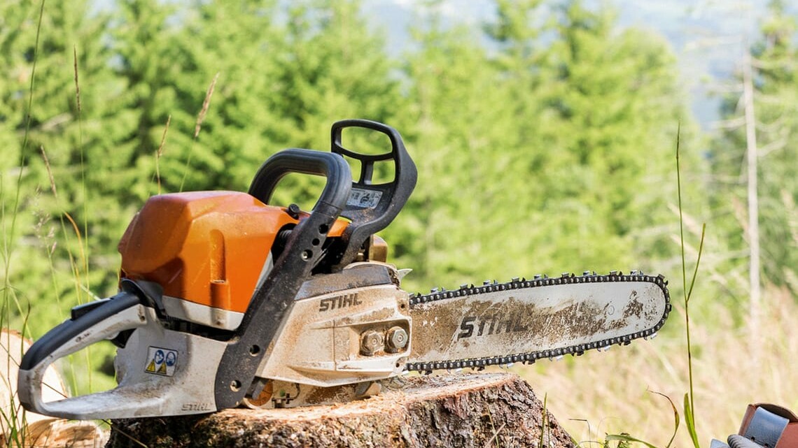 krachtige nieuwe Stihl ms 400 c-m kettingzaag