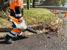 Nieuwe Stihl BGA 86 accu bladblazer